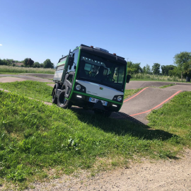 et lander en dévers